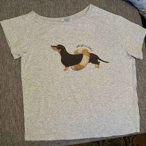 Aelfric Eden Gray Dachshund T-Shirt